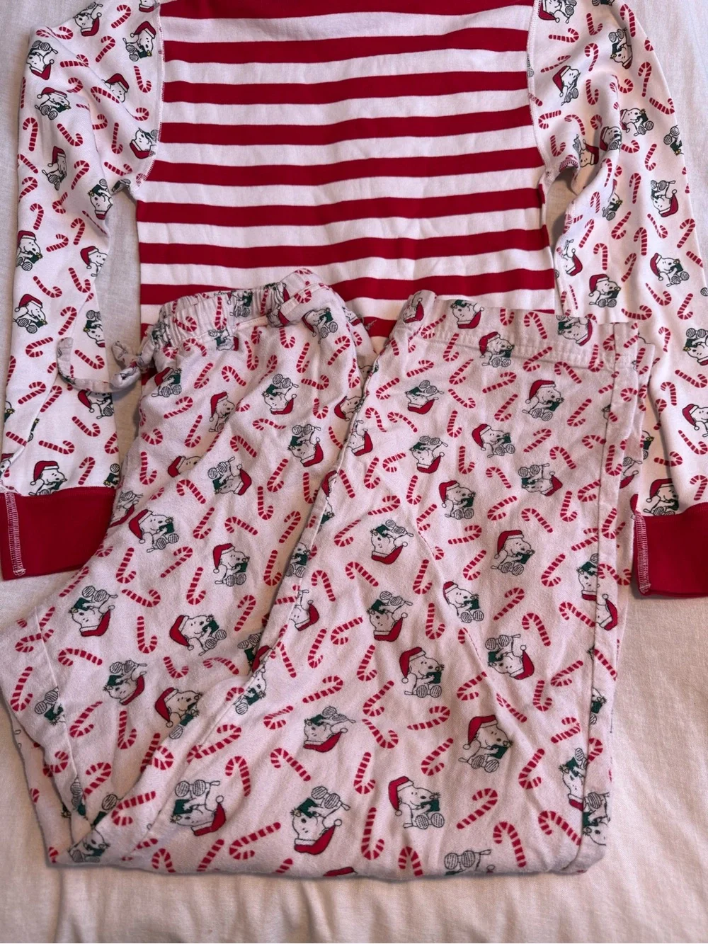 Women’s XS Hanna Anderson PJs - Peanuts Christmas collection